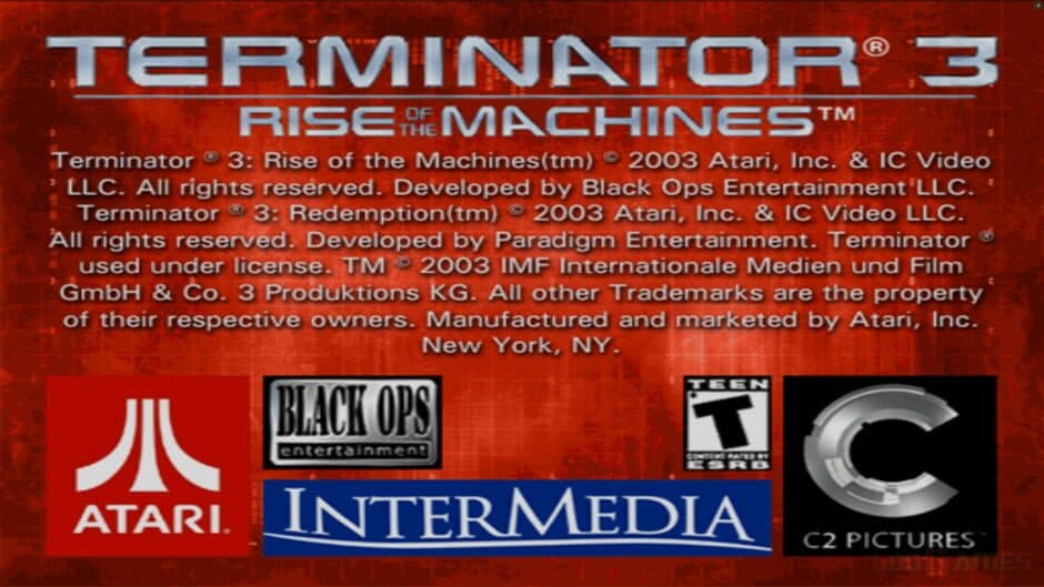 Скриншот 1 из Terminator 3: Rise of the Machines