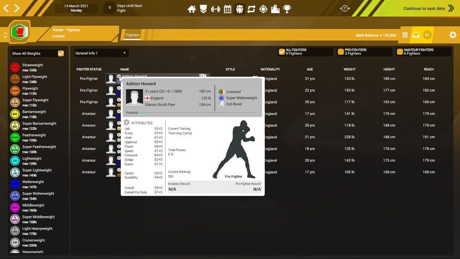 Скриншот 2 из Boxing Club Manager