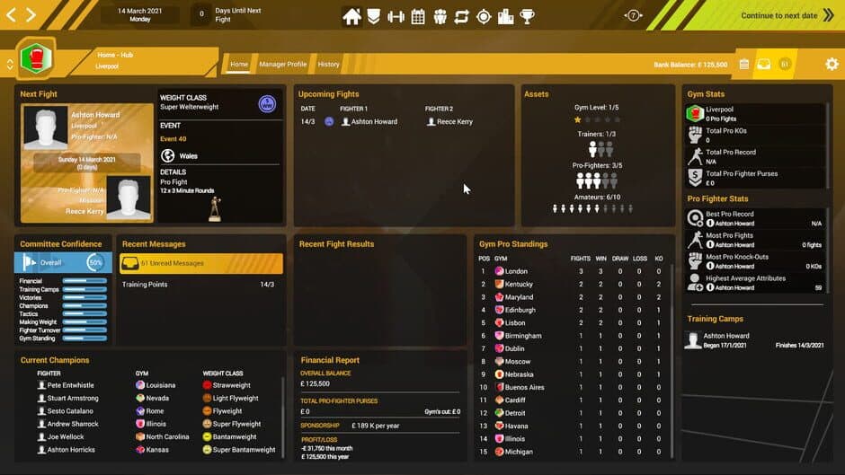 Скриншот 6 из Boxing Club Manager