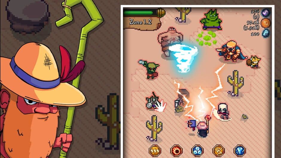 Скриншот 5 из Tap Wizard RPG: Arcane Quest