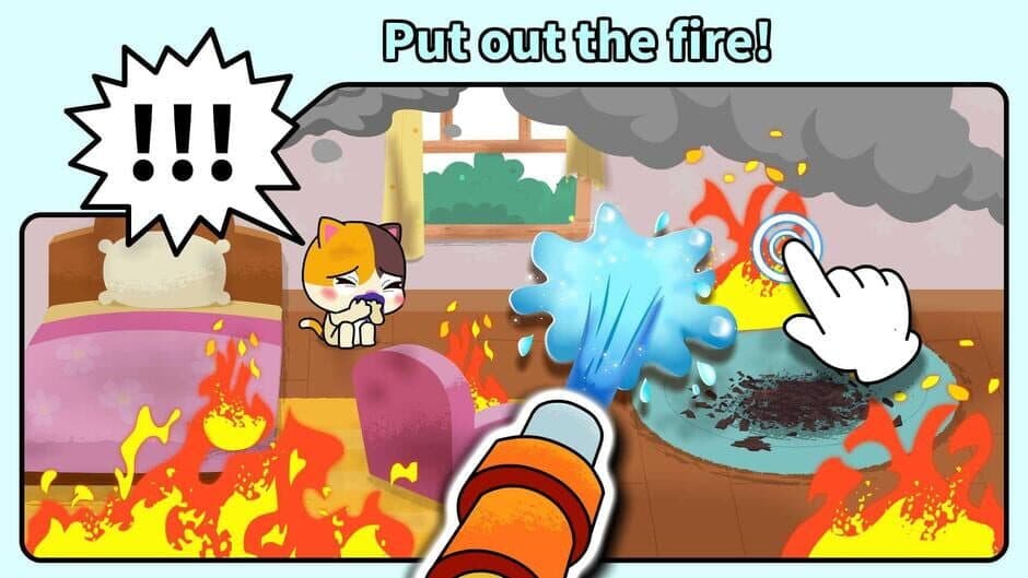 Скриншот 2 из Baby Panda's Fire Safety