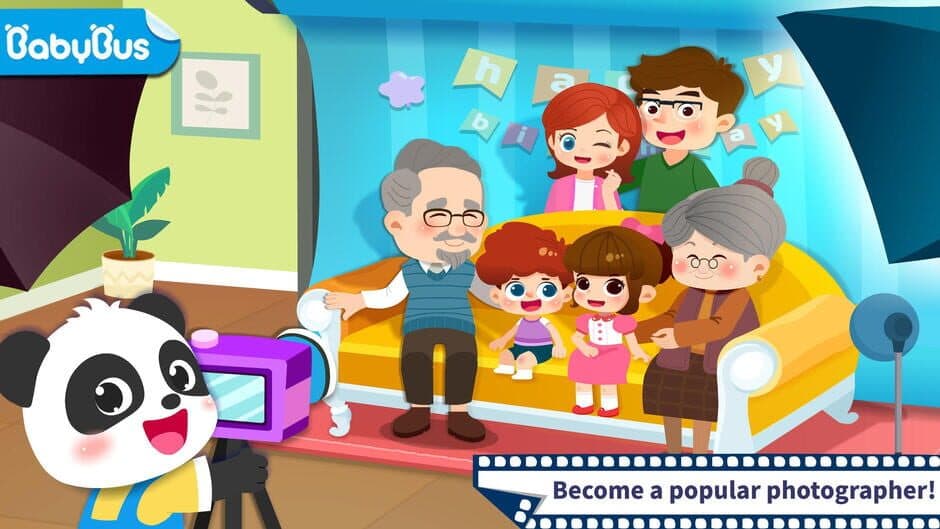 Скриншот 1 из Baby Panda's Photo Studio