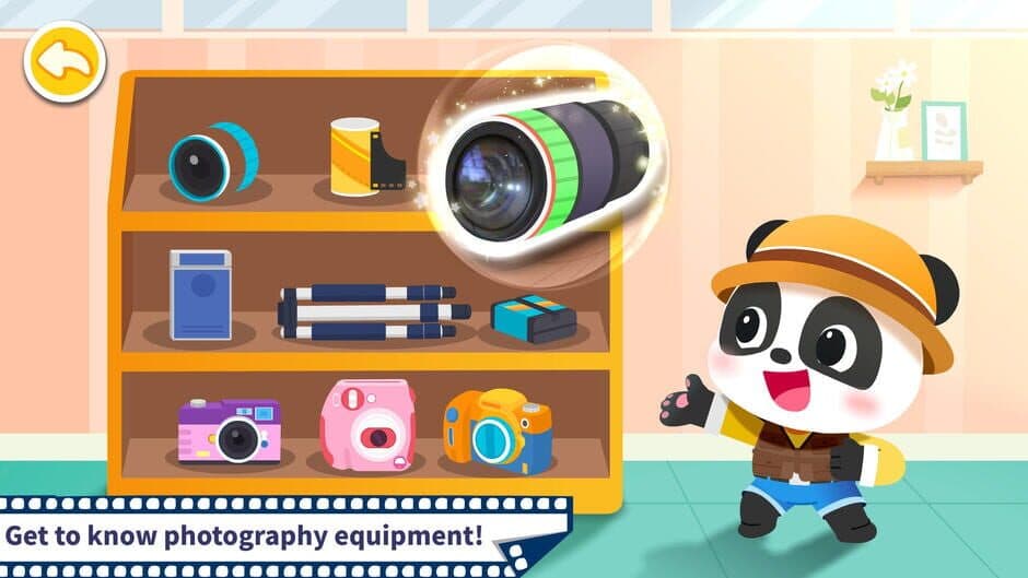 Скриншот 2 из Baby Panda's Photo Studio