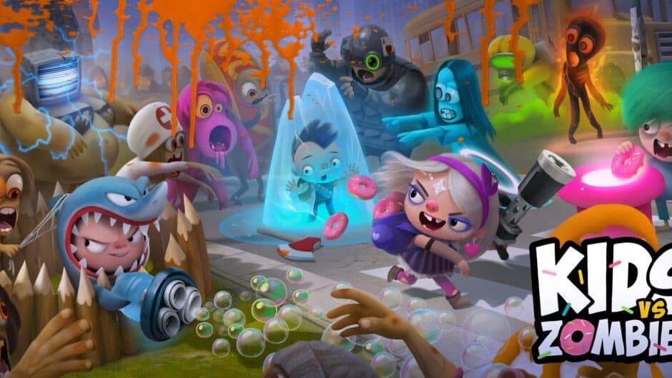 Скриншот 1 из Kids vs Zombies: Donuts Brawl