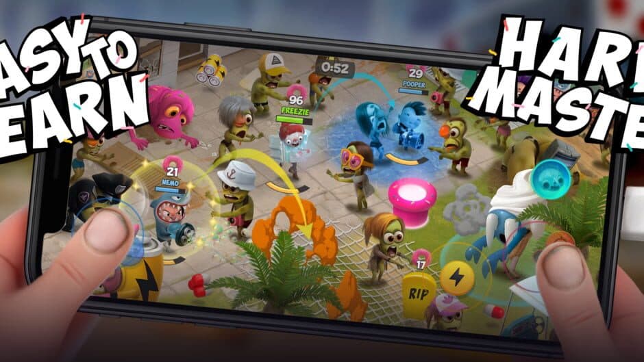 Скриншот 2 из Kids vs Zombies: Donuts Brawl