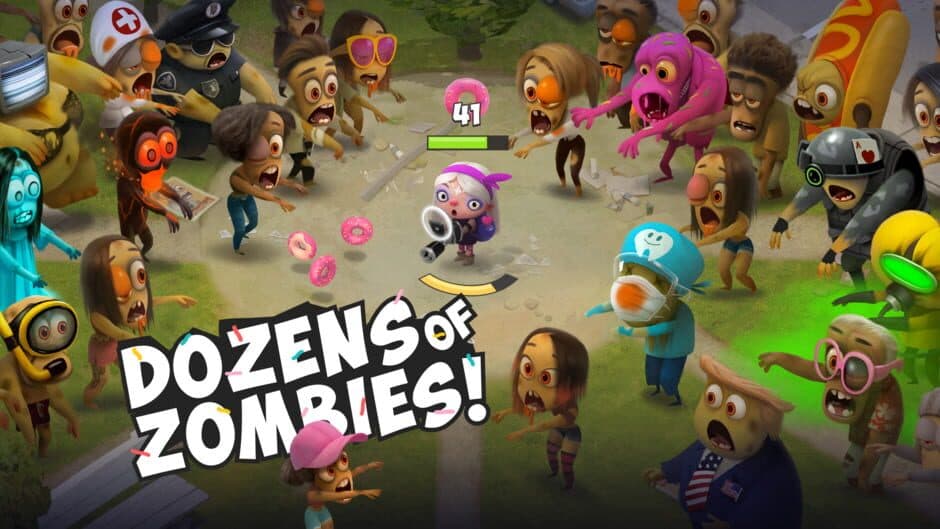 Скриншот 6 из Kids vs Zombies: Donuts Brawl