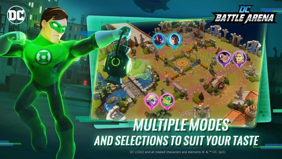Скриншот 2 из DC Battle Arena