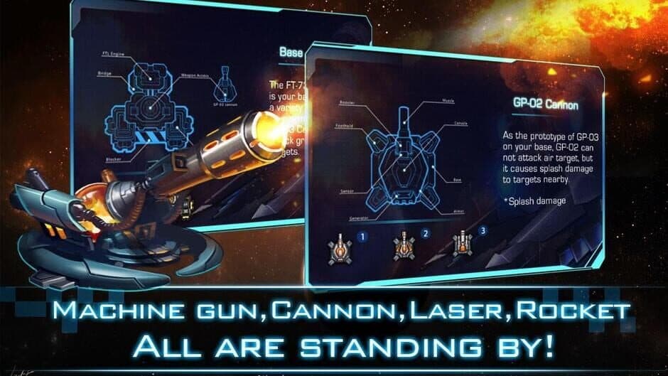 Скриншот 1 из Galaxy Defense