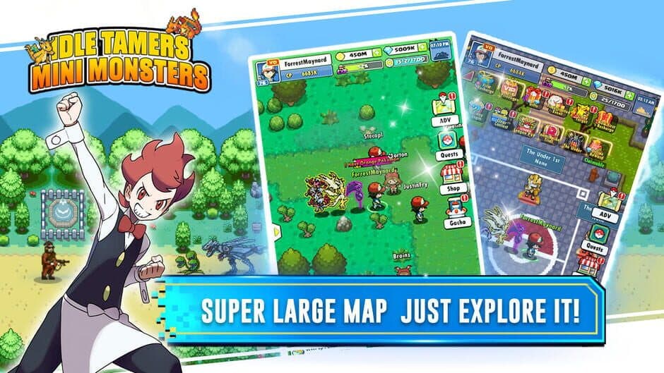 Скриншот 1 из Idle Tamers: Mini Monsters