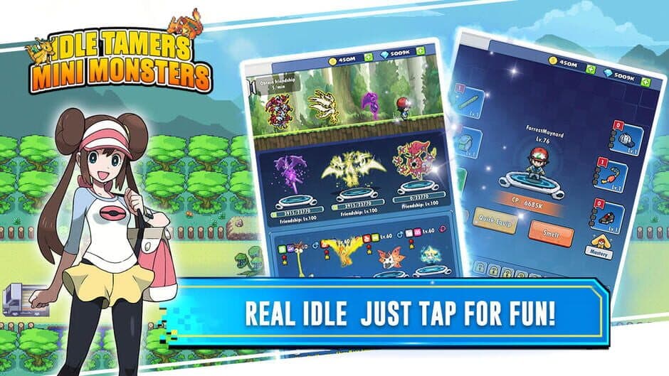 Скриншот 3 из Idle Tamers: Mini Monsters