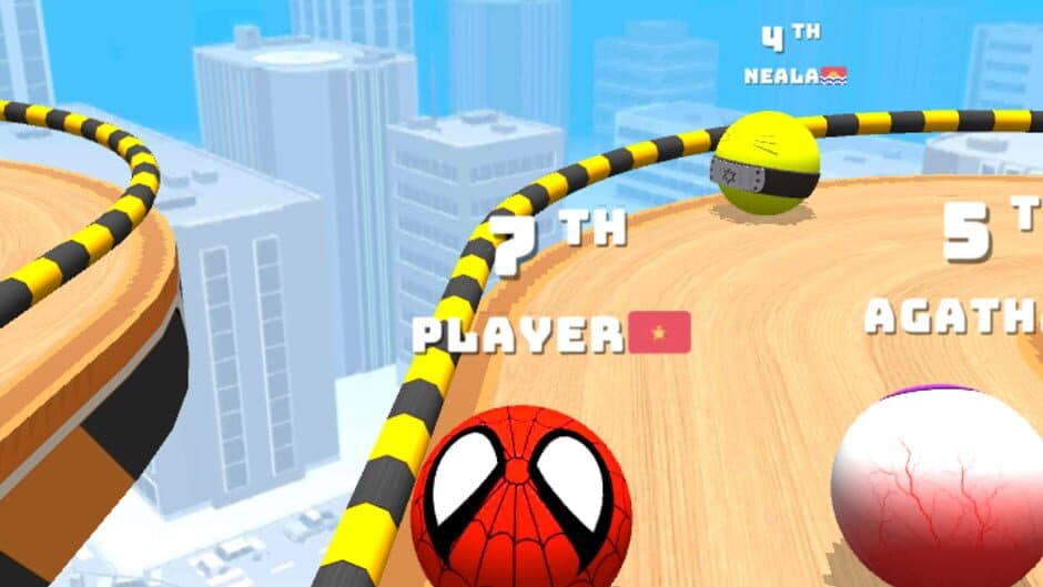 Скриншот 2 из Sky Ball Racing