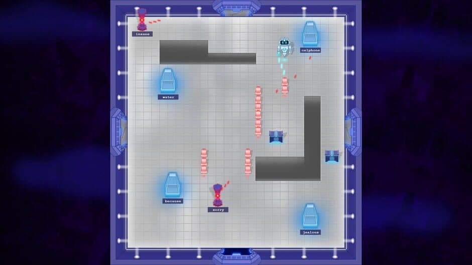 Скриншот 1 из Tyroom vs. Typing Gunner