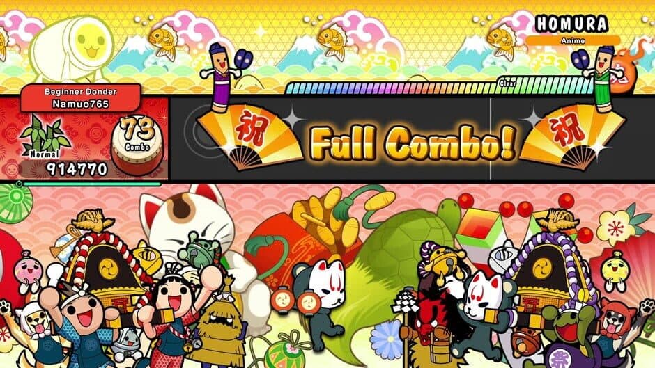 Скриншот 1 из Taiko no Tatsujin: The Drum Master!