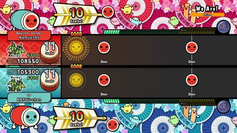 Скриншот 4 из Taiko no Tatsujin: The Drum Master!