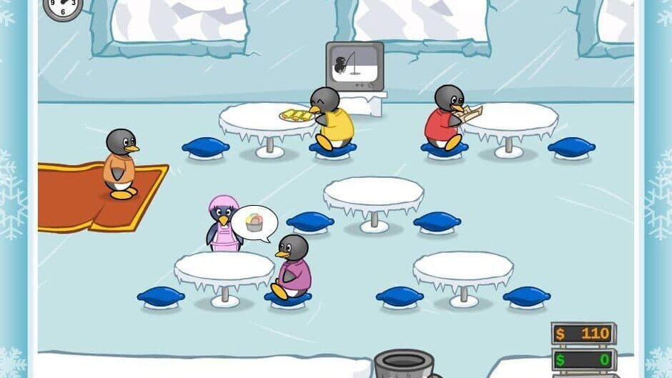 Скриншот 2 из Penguin Diner: Restaurant Dash