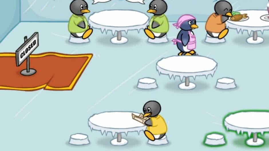 Скриншот 1 из Penguin Diner: Restaurant Dash