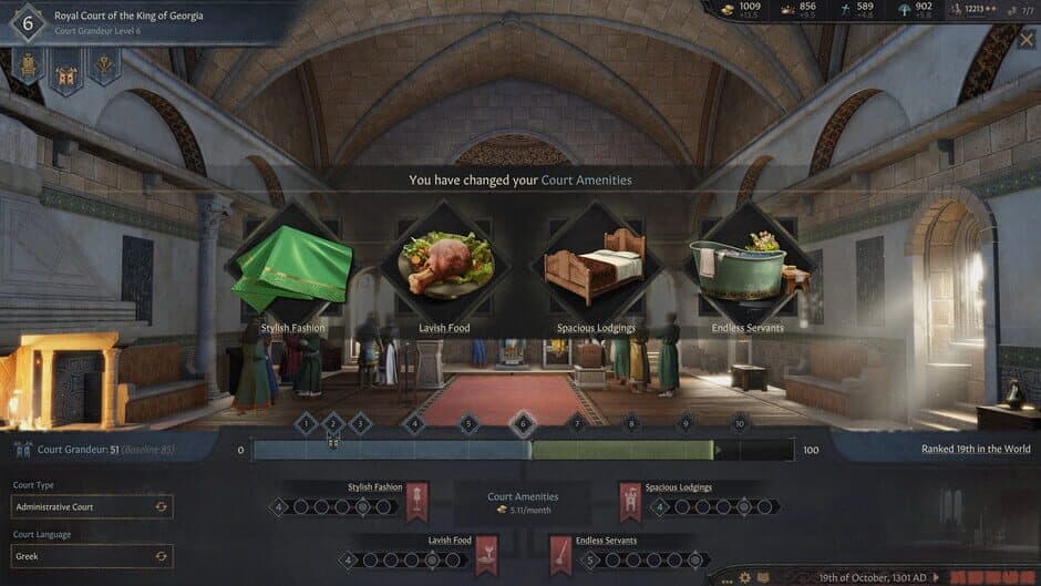 Скриншот 6 из Crusader Kings III: Royal Court