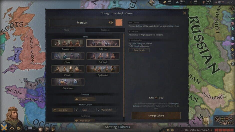 Скриншот 7 из Crusader Kings III: Royal Court