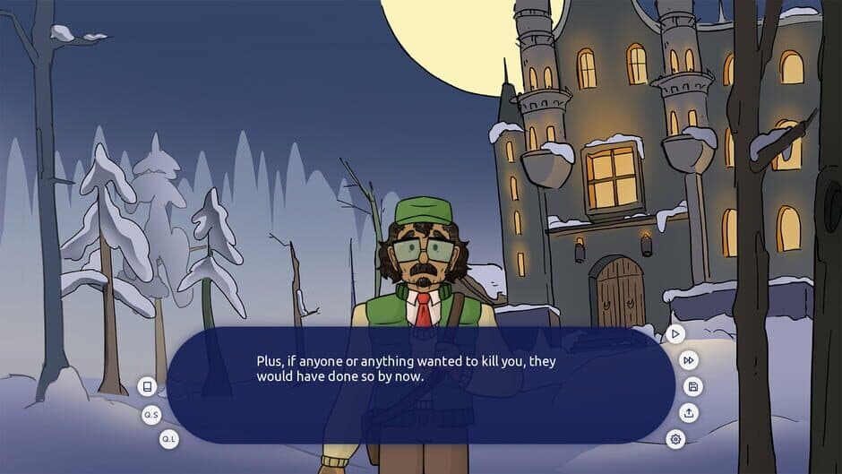 Скриншот 1 из Panicked and Surrounded by Hot Vampires