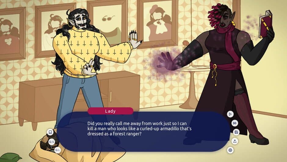 Скриншот 2 из Panicked and Surrounded by Hot Vampires