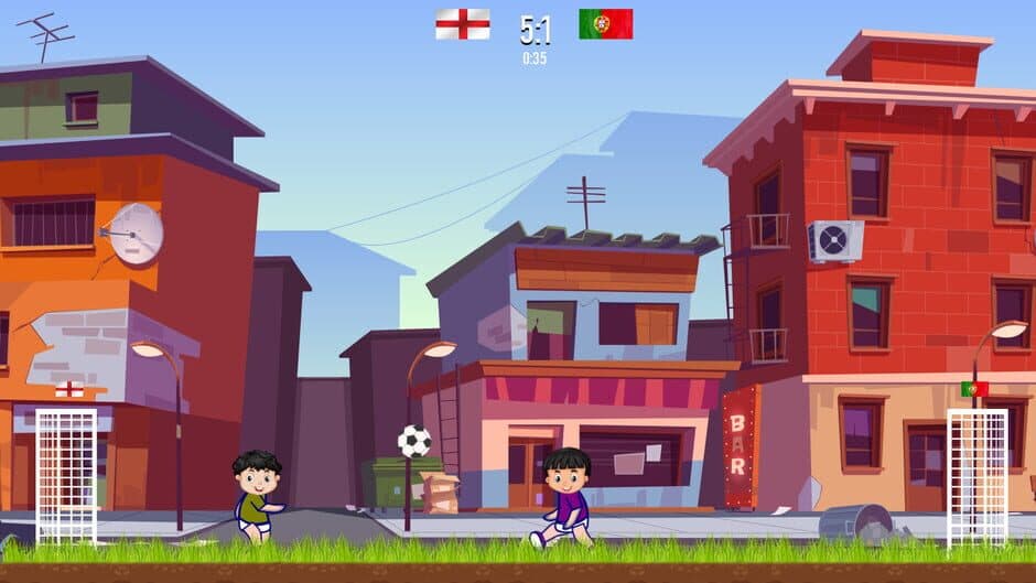 Скриншот 4 из Funny Street Football