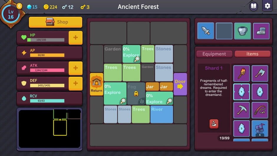 Скриншот 2 из Minimal Dungeon RPG