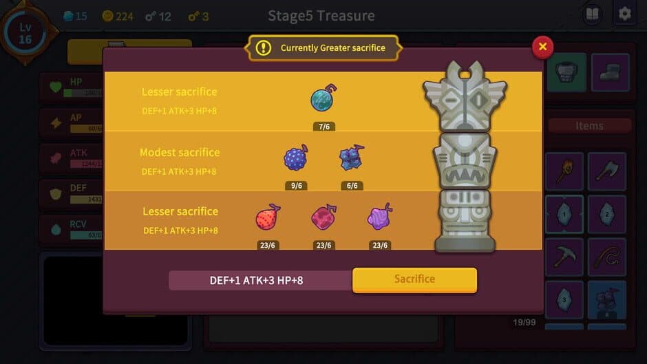 Скриншот 3 из Minimal Dungeon RPG
