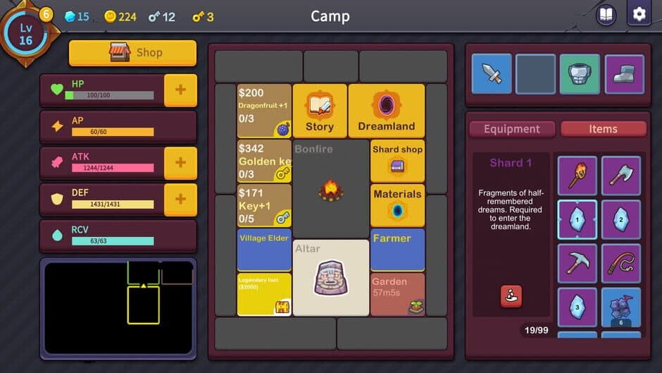 Скриншот 4 из Minimal Dungeon RPG