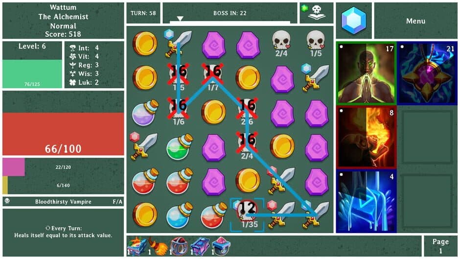 Скриншот 1 из Dungeon Wizards