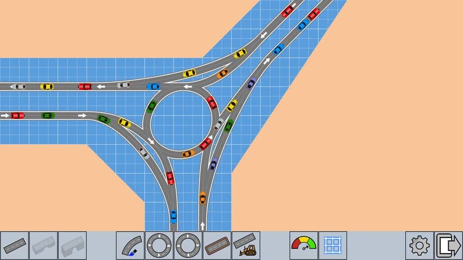 Скриншот 1 из Tiny Road Interchanges