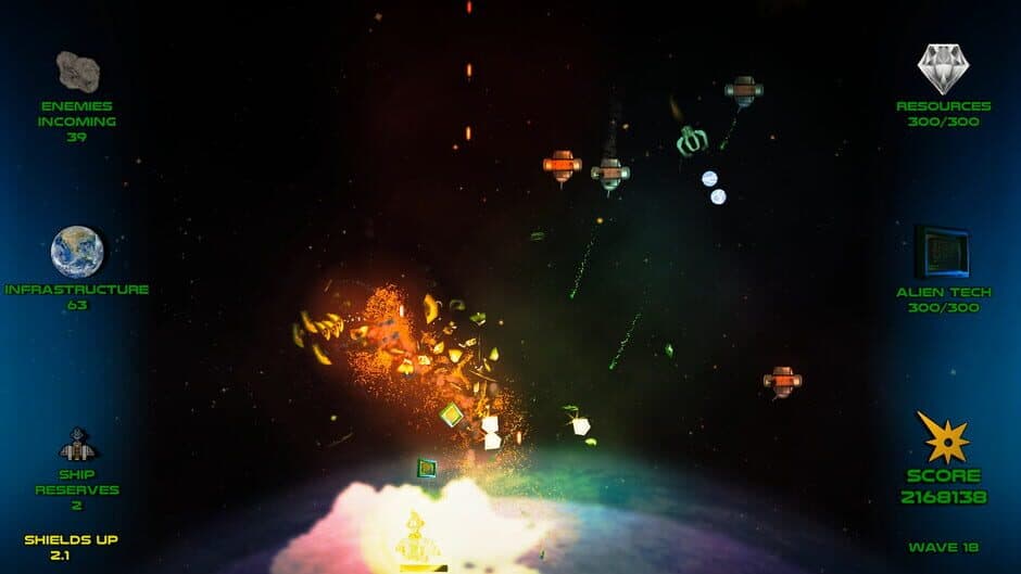 Скриншот 4 из Stop the Saturnians!