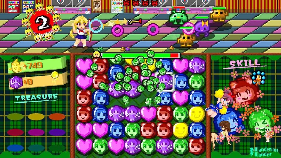 Скриншот 1 из Puzzle Battler! Mirai