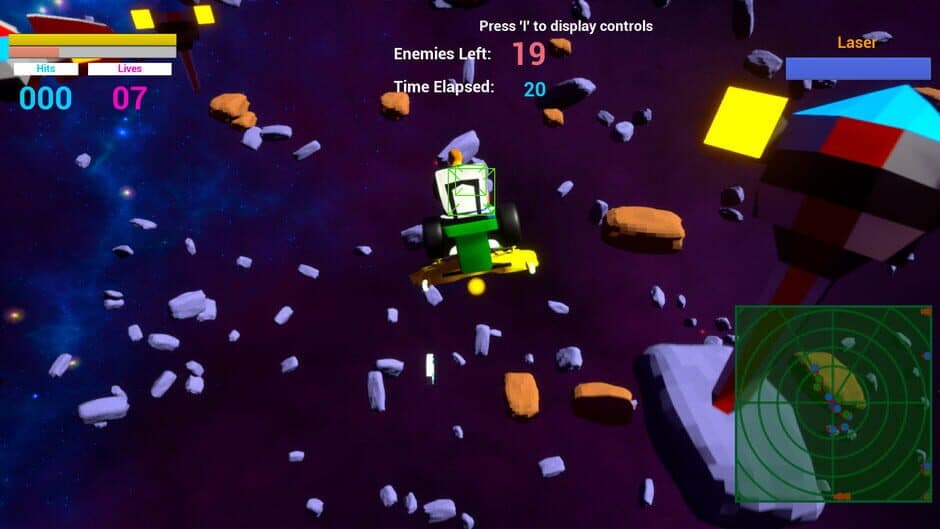 Скриншот 4 из Lawnmower Game: Space Fight