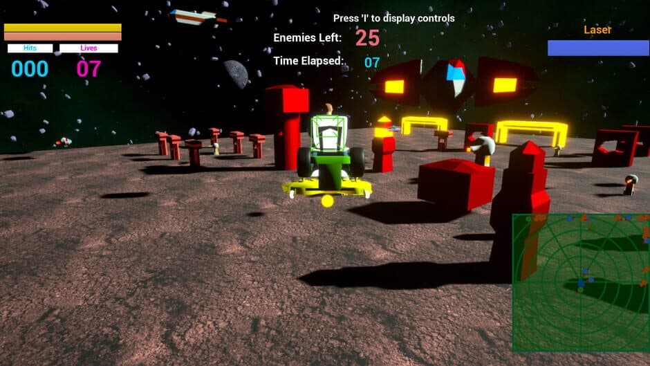 Скриншот 6 из Lawnmower Game: Space Fight