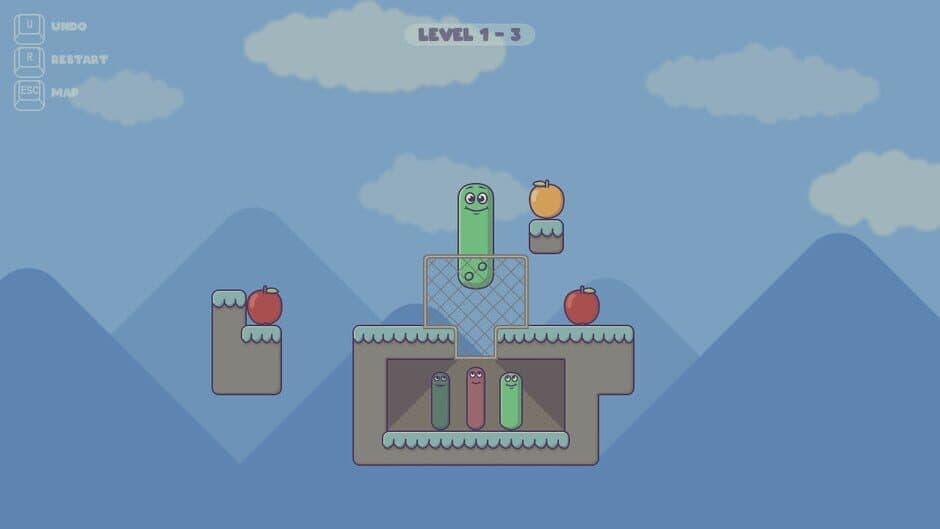 Скриншот 1 из Pushy Worm