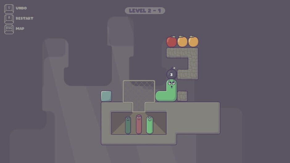 Скриншот 2 из Pushy Worm