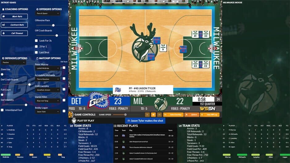 Скриншот 3 из Draft Day Sports: Pro Basketball 2022