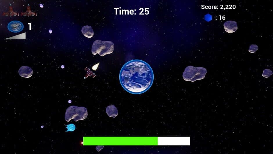Скриншот 5 из Asteroid Force