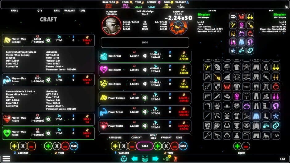Скриншот 1 из Time Idle RPG