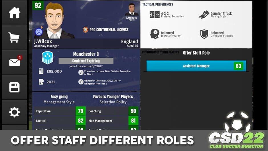 Скриншот 11 из Club Soccer Director 2022