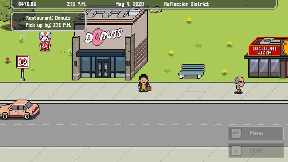 Скриншот 2 из GrubDash Driver: Food Delivery Driver Simulator