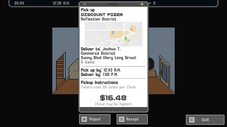 Скриншот 3 из GrubDash Driver: Food Delivery Driver Simulator