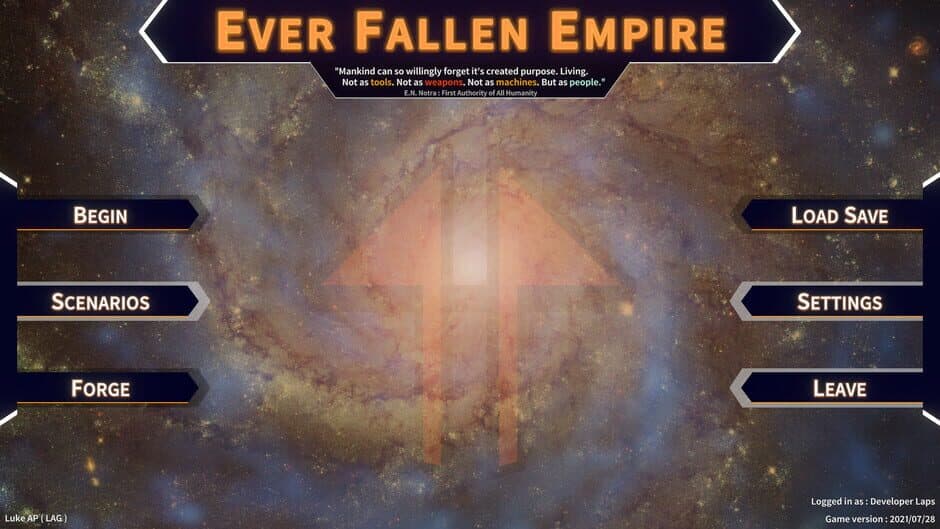 Скриншот 1 из Ever Fallen Empire