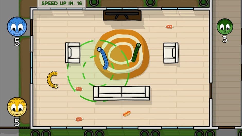 Скриншот 1 из Battle Snakes