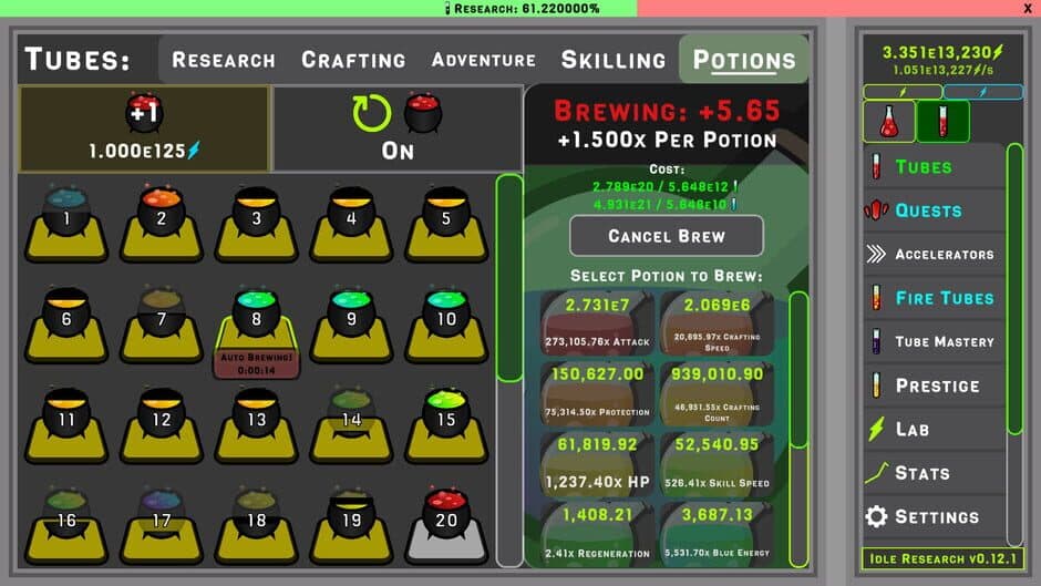 Скриншот 4 из Idle Research