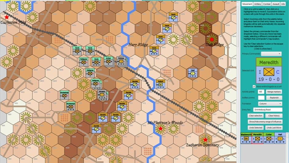 Скриншот 1 из Gettysburg: Fields of Valor