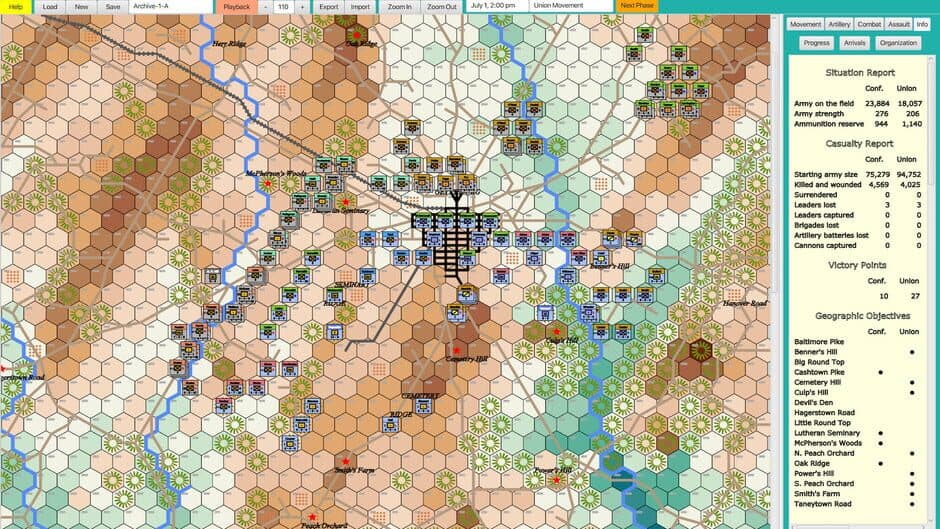 Скриншот 5 из Gettysburg: Fields of Valor