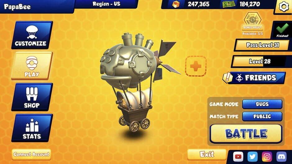 Скриншот 4 из Battle Bees Royale