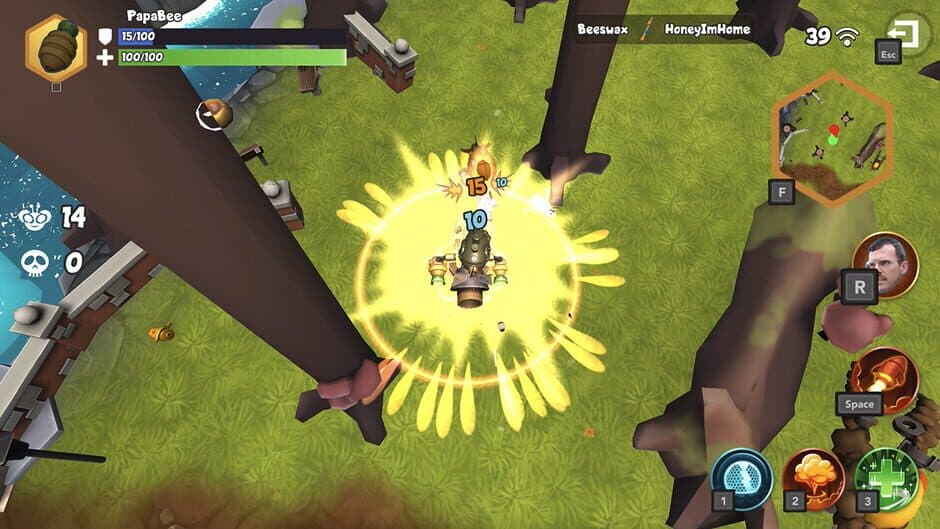 Скриншот 1 из Battle Bees Royale