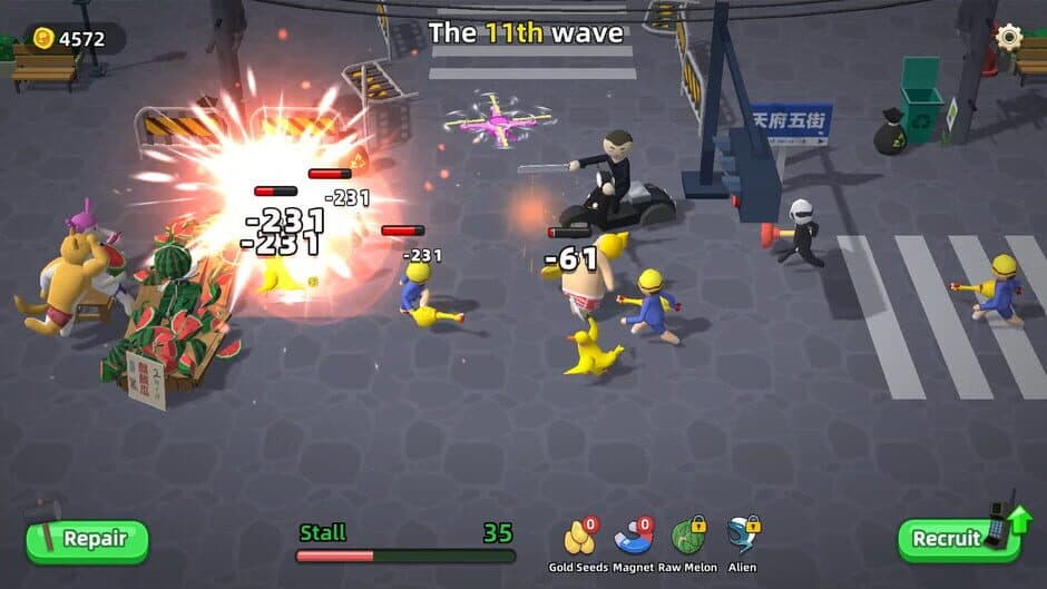 Скриншот 2 из Watermelon Wars
